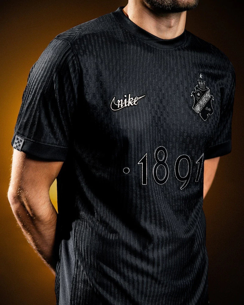 Camisa AIK FC Smokinglirare 2025 - Edição Especial - All Black