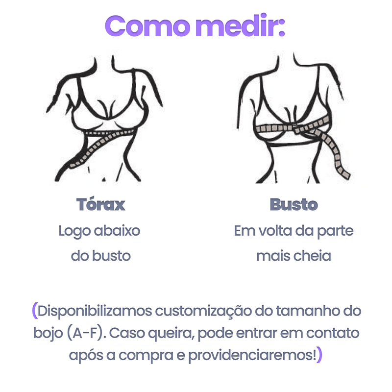 BelleForme - Sutiã Tomara que Caia - Sustentação Perfeita Sem Alças - [Compre 1 Leve 2] + Brinde Exclusivo